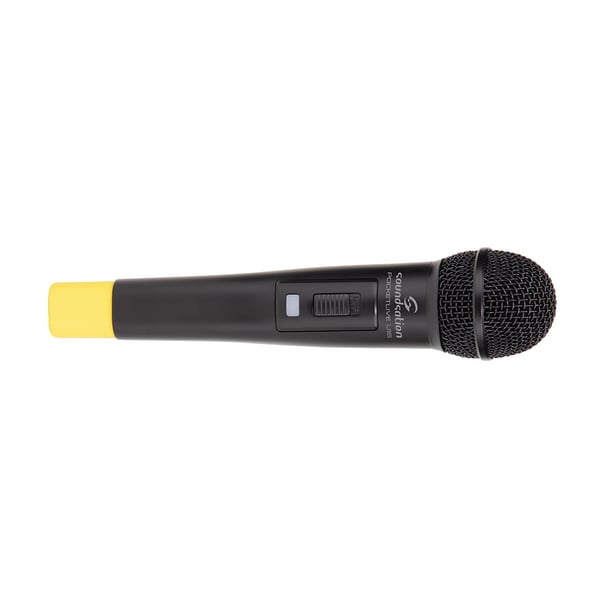 SOUNDSATION Amplificatore Portatile con radiomicrofono UHF a 16-canali, lettore MP3 e Blutooth™