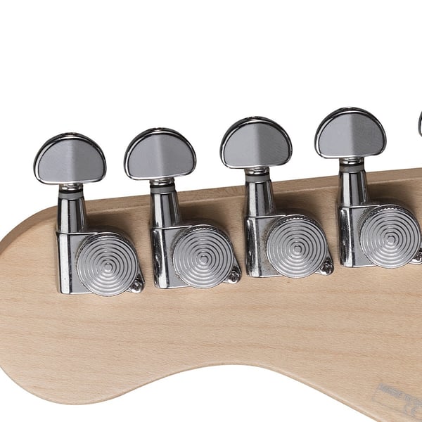 SOUNDSATION Chitarra elettrica double cutaway con 2 single coil + humbucker splittabile e meccaniche autobloccanti (equipaggiata Wilkinson, tastiera eco-rosewood). Modello RIDER-PRO-RSH SSB