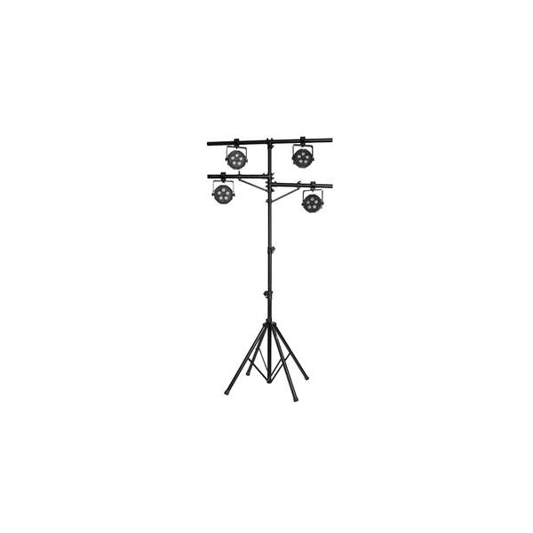 Gator Frameworks GFW-LIGHT-LS2000 Supporto per luci stile albero con base a quattro gambe<br>