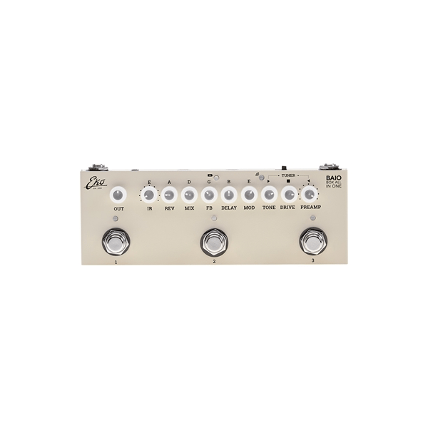 Eko Guitars BAIO Pedale Multieffetto con IR integrati