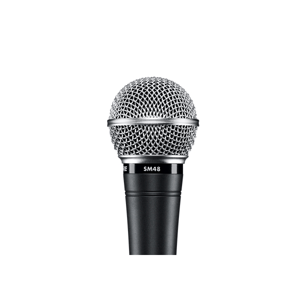 Shure SM48S Microfono voce dinamico cardioide switch on/off