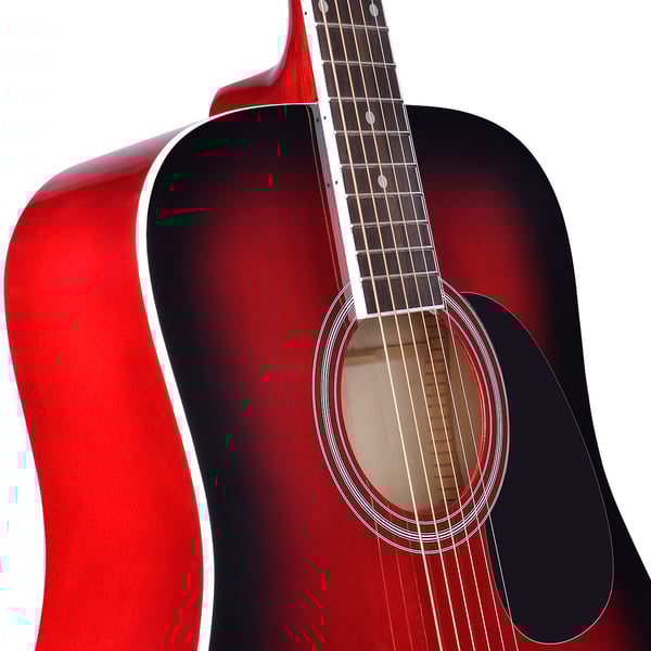 SOUNDSATION Chitarra acustica dreadnought con top in abete. Modello YELLOWSTONE-DN-RDS