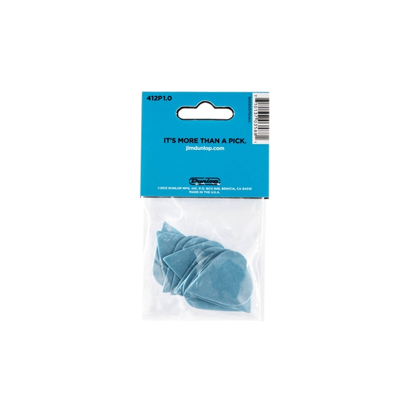 Dunlop 412P1.0 Tortex Sharp Blue
