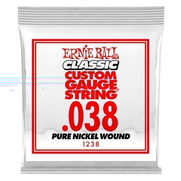 Ernie Ball 1238 Pure Nickel Wound .038