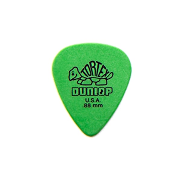 DUNLOP Plettro Tortex Standard, 0.88, Conf. 72 pz. Modello 418R-088