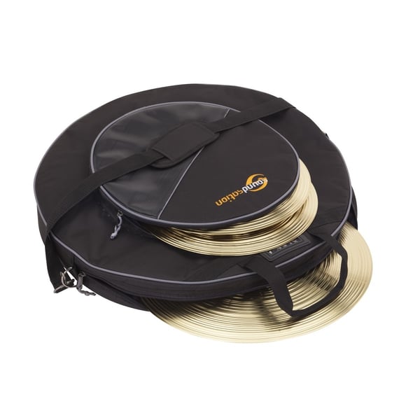 SOUNDSATION Borsa per piatti con tasca e imbottitura 10mm