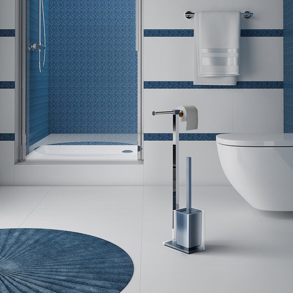Colonnina Portarotolo E Scopino WC Acciaio Inox E Resine Termoplastiche Serie Rainbow Gedy Ra32 Ra3202 Colonnina Portarotolo E Scopino WC Acciaio Inox E Resine Termoplastiche Serie Rainbow Gedy Ra32 Ra3202