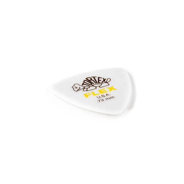 Dunlop 456R.73 Tortex Flex Triangle .73 mm Bag/72