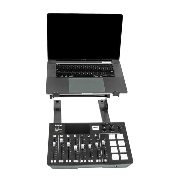 Gator Frameworks GFWLAPTOP1000 Supporto desktop pieghevole salvaspazio per laptop