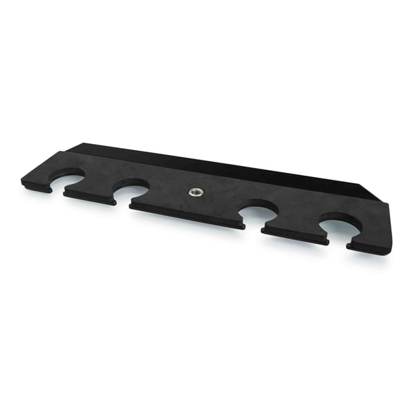 Gator Frameworks GFW-MIC-4TRAY Supporto multi-microfono per 4 microfoni<br>