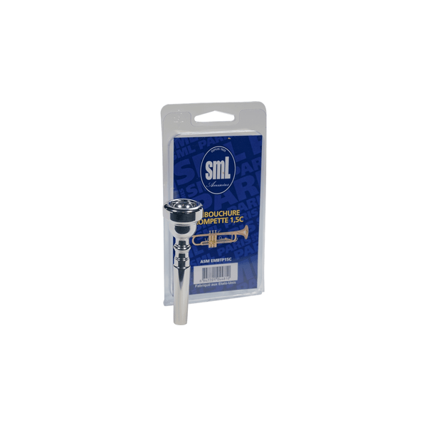 SML Paris ASM EMBTP15C Bocchino argentato per tromba 1.5 C
