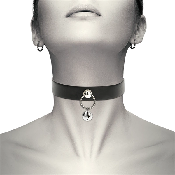 COQUETTE CHIC DESIRE - COLLAR CUERO VEGANO ACCESORIO WOMAN CASCABEL/ARO