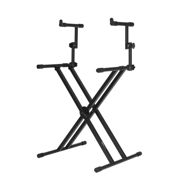 Gator Frameworks GFW-KEY-5100X Supporto per tastiera a doppio livello con struttura a "X"