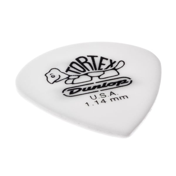 Dunlop 478R1.14 Tortex White Jazz III, 1.14mm