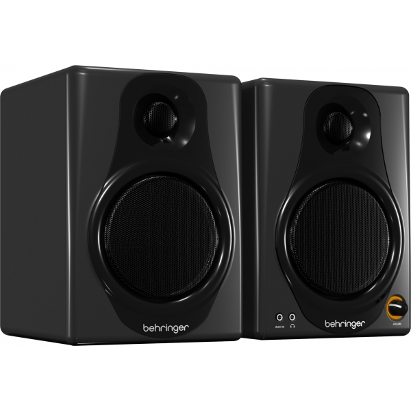 BEHRINGER MEDIA40USB COPPIA MONITOR BIAMPLIFICATI 40 WATT USB TRS RCA