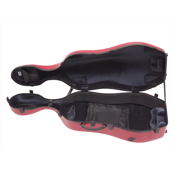 BAM ITALIA 1001SRG CUSTODIA CLASSIC PER VIOLONCELLO - POMEGRANATE RED
