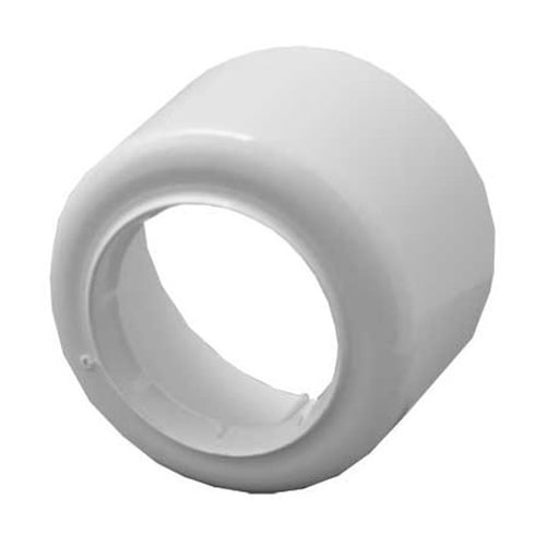 Rosone bianco per tubo di cacciata Iris