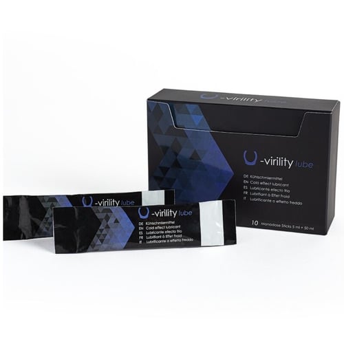 500COSMETICS 500 COSMETICS - U-VIRILITY LUBE LUBRIFICANTE EFFETTO FREDDO 10 X 5 ML