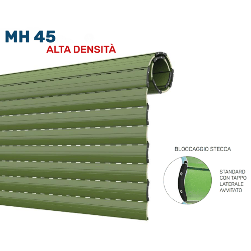 Tapparelle Alluminio Coibentato Alta densità 9x45 MH 45