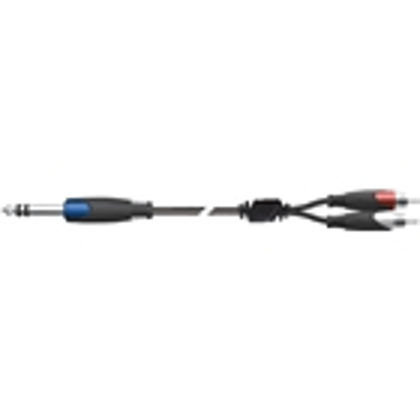Quik Lok SX/12-3K Jack Stereo/2 RCA Maschio