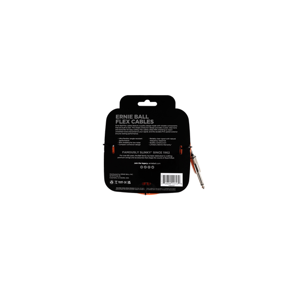 Ernie Ball Cavo flessibile Orange 6m 6421