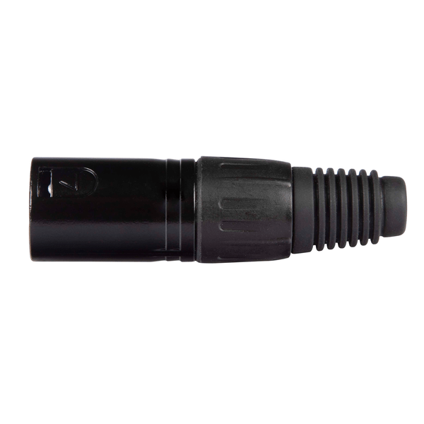 PROEL STAGE Spina volante XLR 3 poli, manicotto nichelato nero.