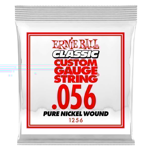 Ernie Ball 1256 Pure Nickel Wound .056