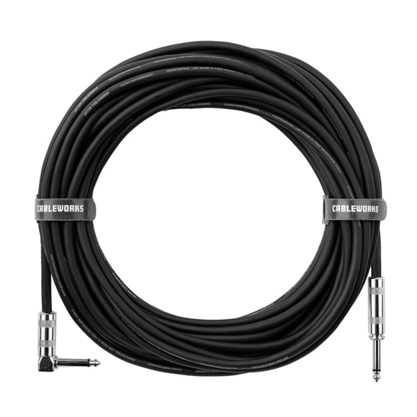 Gator Cableworks GCWB-INS-30RA Cavo strumento jack dritto/angolato 9 m Serie Backline