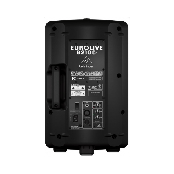 BEHRINGER B210D EUROLIVE CASSA ATTIVA 200 WATT AMPLIFICATA WOOFER 10" DRIVER 1,35" EQUALIZZATORE 2 BANDE