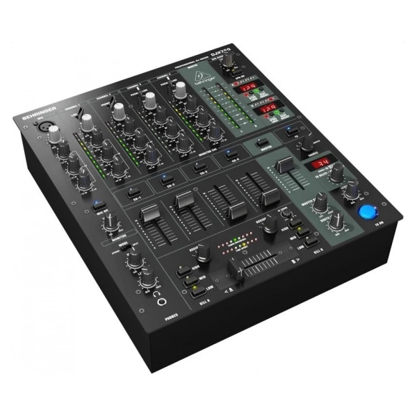 BEHRINGER DJX750 PRO MIXER PER DJ CON 5 CANALI ED EFFETTI DIGITALI E CONTATORE BPM