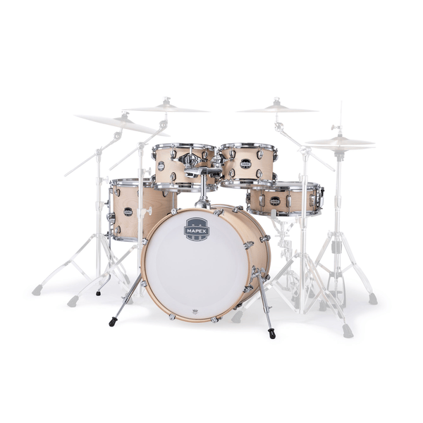 MAPEX IT MM504SFNW MARS MAPLE FUSION 5 PEZZI NATURAL SATIN