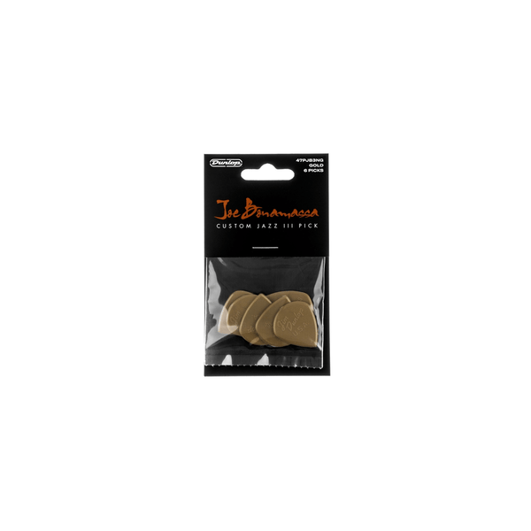Dunlop 47PJB3NG Joe Bonamassa Custom Jazz III Pick 6pc