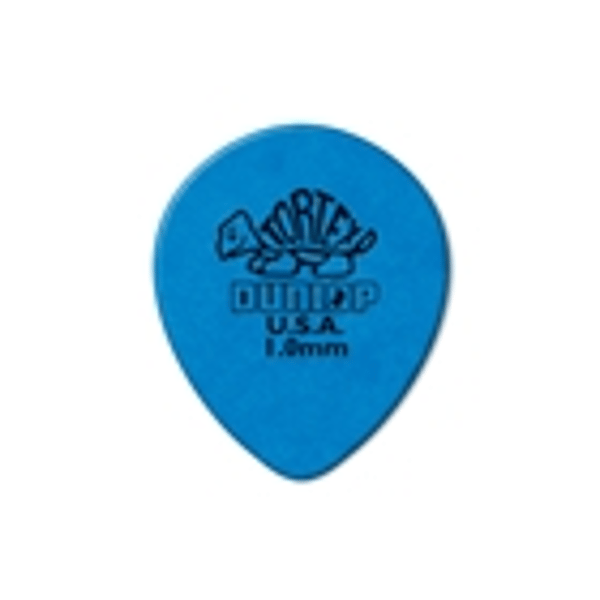 Dunlop 413R Tortex Tear Drop Blue 1.0