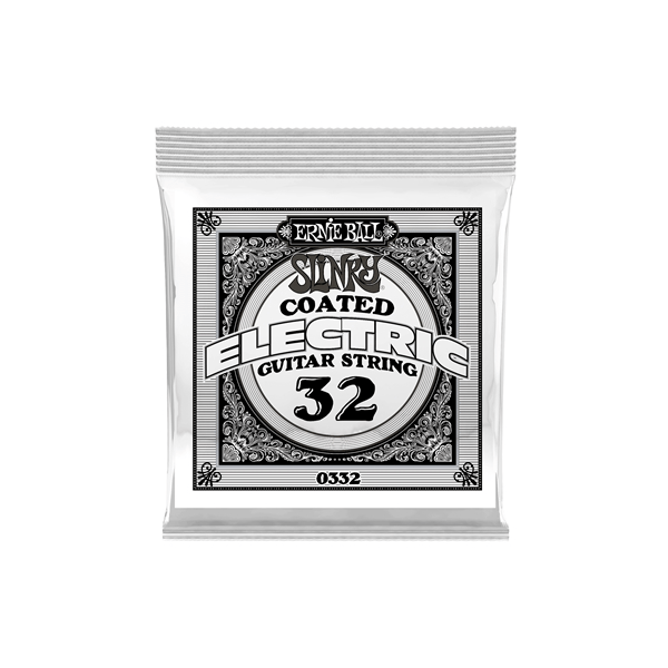 Ernie Ball 0332 Coated Nickel Wound .032