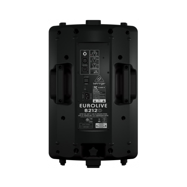 BEHRINGER B212D EUROLIVE CASSA ATTIVA 550 WATT AMPLIFICATA WOOFER 12″ DRIVER 1,35″ EQUALIZZATORE 2 BANDE