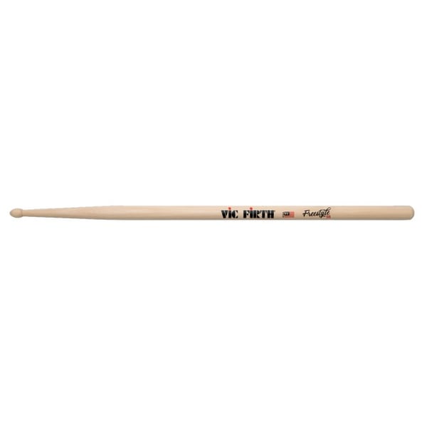 VIC FIRTH Bacchette serie Freestyle con punta ibrida. Modello FS5B