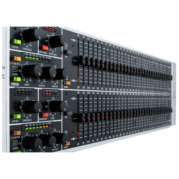 BEHRINGER FBQ6200HD EQUALIZZATORE GRAFICO 31 BANDE STEREO HD AMPLIFICATORI OPERAZIONALI A BASSO RUMORE