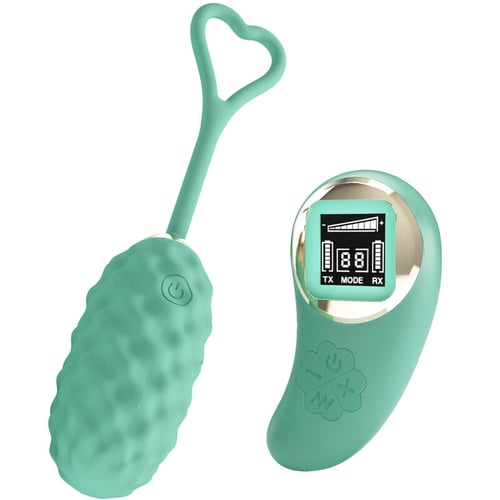 PRETTY LOVE LED PRETTY LOVE - UOVO VIBRANTE CON TELECOMANDO VERDE VIVIAN