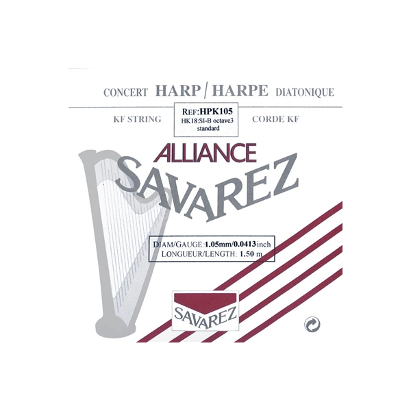 Savarez HPK105 Ottava 3, Nota SI (1.05 mm)