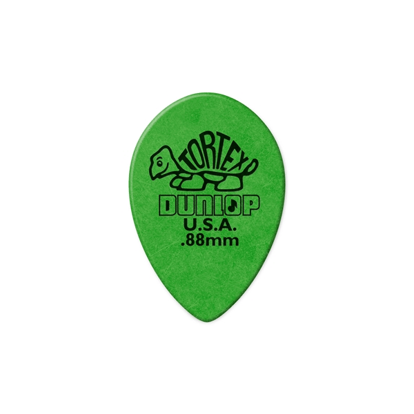 Dunlop 423R.88 Small Tear Drop Green