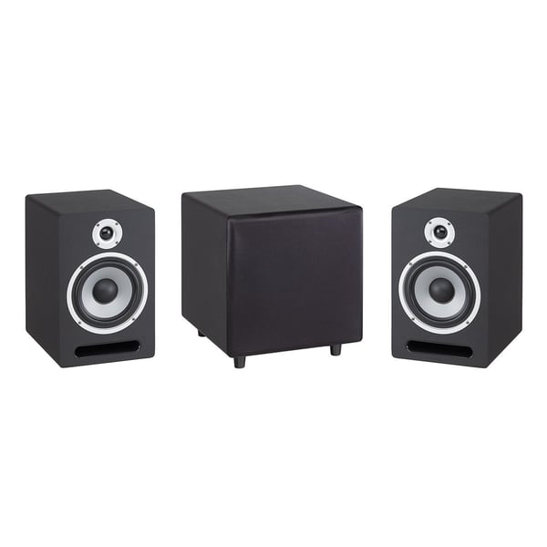SOUNDSATION Monitor da studio a 2 vie biamplificato con Woofer da 6,5"