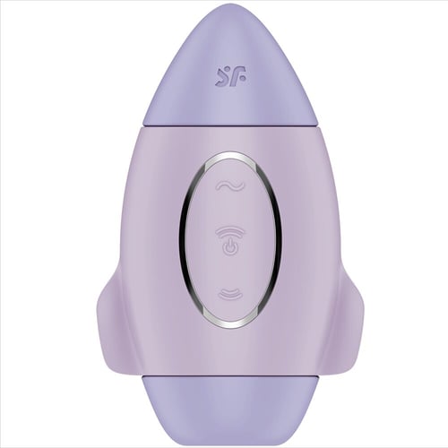 SATISFYER VIBRATOR SATISFYER - MISSION CONTROL LILLA PICCOLO VIBRATORE A DOPPIO IMPULSO
