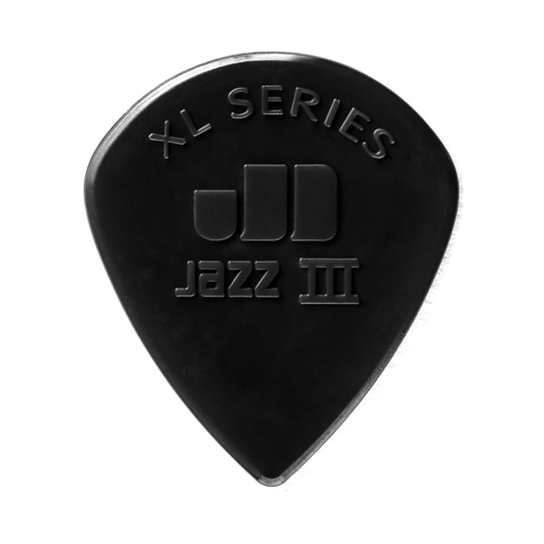 Dunlop 47RXLS Nylon Jazz III XL Black Stiffo, Bag/24