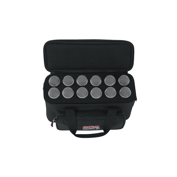 Gator Cases GM-12B Borsa 12 microfoni