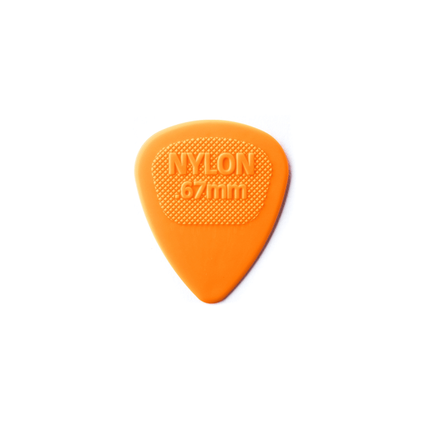 Dunlop 443R.67 Nylon Midi Orange .67mm