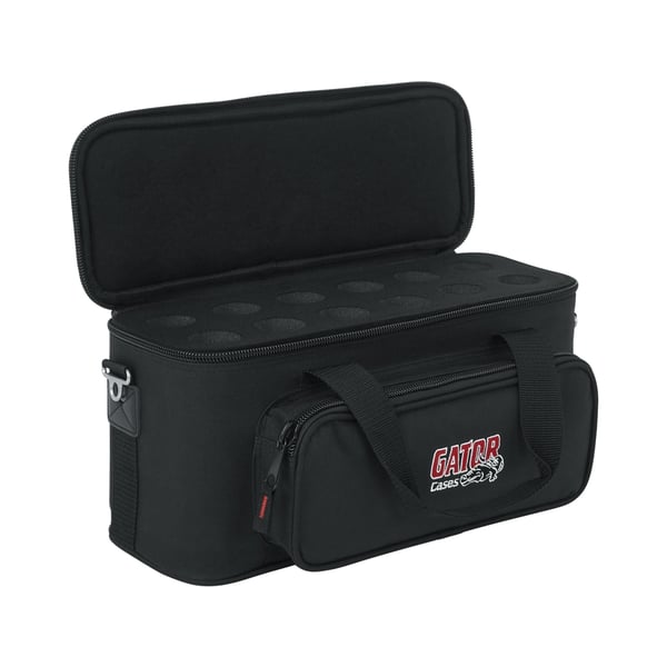 Gator Cases GM-12B Borsa 12 microfoni
