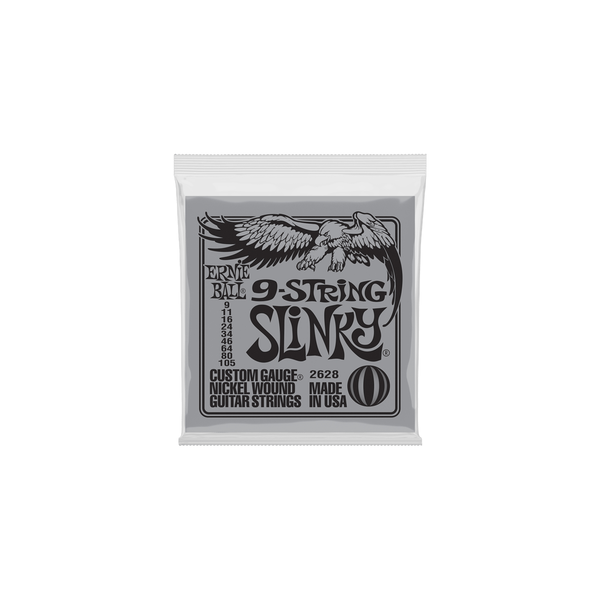 Ernie Ball 2628 Nickel Wound Slinky 9-105