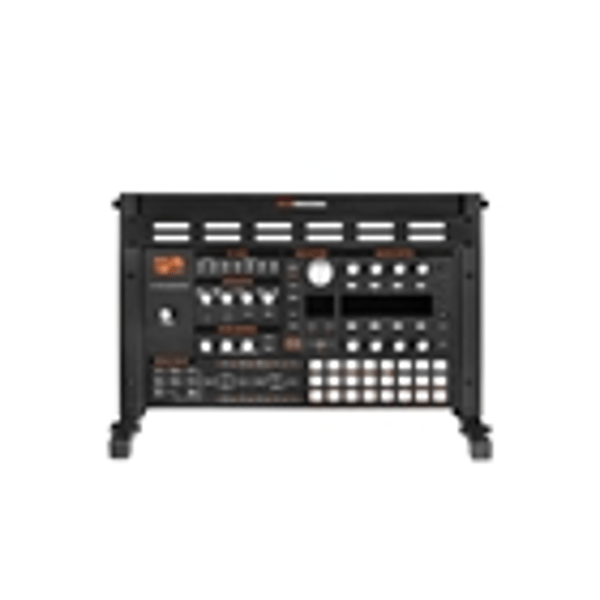 Gator Frameworks GFW-DESKTOPRK-06U Rack da scrivania in metallo a 6 unità<br>