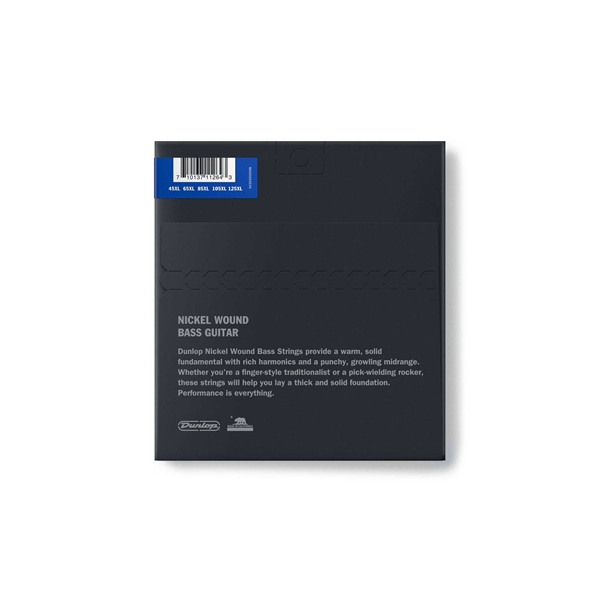 Dunlop DBN45125XL Nickel Wound Extra Long 45-125 5/Set