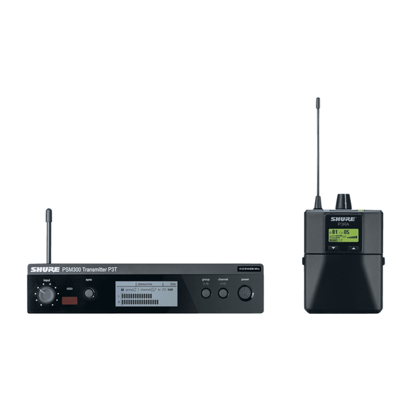 Shure P3TERA trasmettitore P3TE, ricevitore P3RA. (L19)